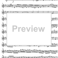 Prelude and Fugue No. 5 KV404A - Oboe