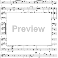 String Trio in A Major, Op. 1, No. 2 - Score