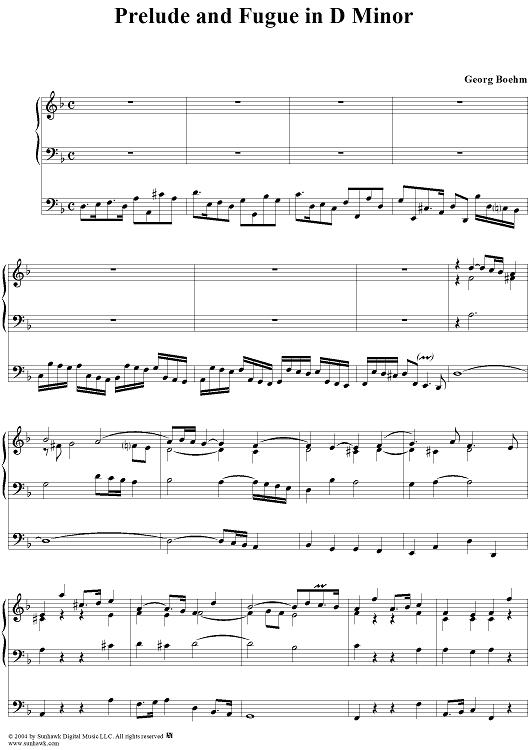 Prelude and Fugue in D Minor