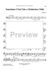Sometimes I Feel Like a Motherless Child - Part 3 Cello or Bassoon