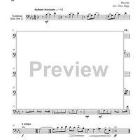 Nessun Dorma - Trombone (opt. Horn 2)