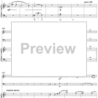 Trio in A Minor for violin, violoncello and piano - Piano Score