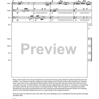 Mourning Song - Score