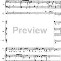 Lamentomi et sospiro - Score