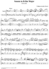 Sonata in B-flat Major, K196c (K292) - Full Score