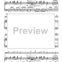 Die Taubenpost - Piano Score