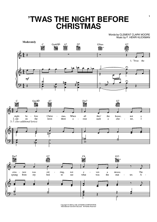 'Twas The Night Before Christmas