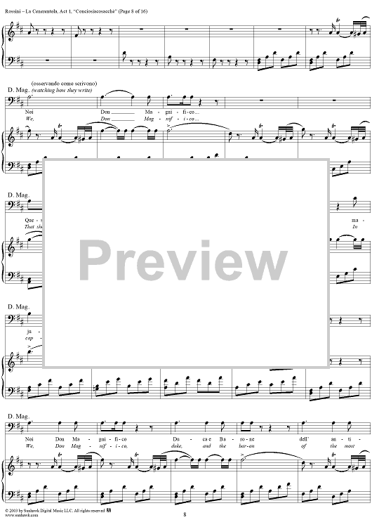 LA CENERENTOLA 楽譜　RICORDI Rossini, La Cenerentola – Critical Edition | Ricordi