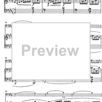 Fantaisie de concert - Score