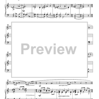 Preludes, Nos. 1-5 - Piano Score