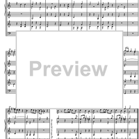 Divertimento No. 5 C Major KV187 - Score