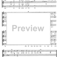 Alma, perché si' triste from 20 Madrigali - Score