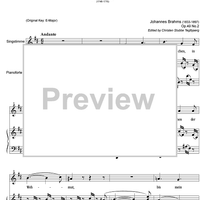 An ein Veilchen Op.49 No. 2