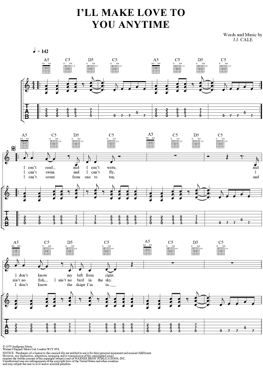 I'll Make Love to You Anytime