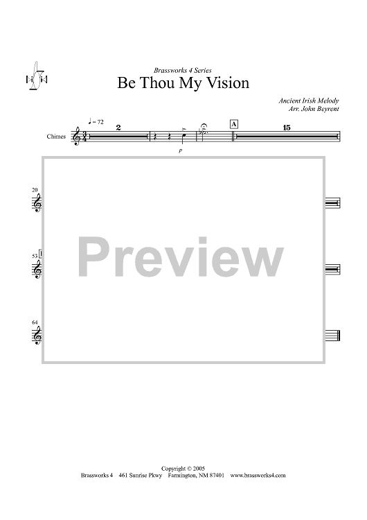 Be Thou My Vision - Chimes