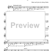 Music for Four, Collection No. 1 - Popular Christmas Favorites - Part 3 Clarinet in Bb