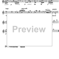 Sonata da camera No. 1 ... meditation and nocturnes - Oboe