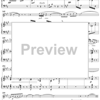 Fantaisie in A Major, Op. 124 - Harp Score