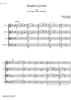 String Quartet No. 1 g minor D18 - Score