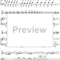 Fantaisie in A Major, Op. 124 - Harp Score