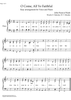 O Come, All Ye Faithful - Score