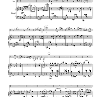 Humoresque - Piano Score