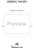 Spring Night (Op. 39, No. 12)