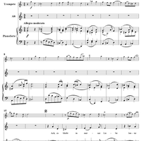 "Ach, es bleibt in meiner Liebe", Aria, No. 5 from Cantata No. 77: "Du sollst Gott, deinen Herren, lieben" - Piano Score