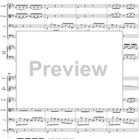Brandenburg Concerto No. 5: Allegro - Score