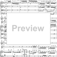 "Sono in amore, voglio marito", No. 23 from "La Finta Semplice", Act 3, K46a (K51) - Full Score