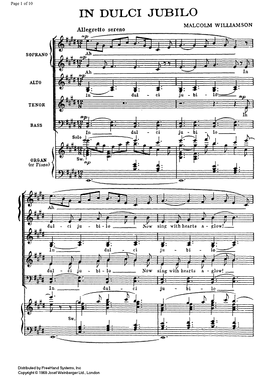 In Dulci Jubilo