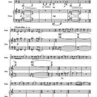 Chant - Piano Score