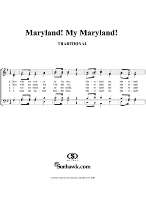 Maryland! My Maryland!