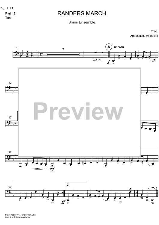 Randers March - Tuba