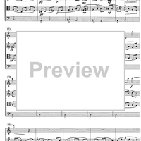 String quartet No. 1 - Score