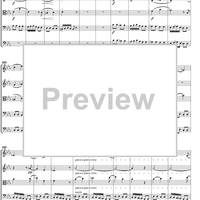 Serenade for String Orchestra in C major (C-dur). Movement IV, Finale (Tema Russo) - Score
