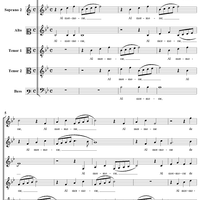 Al mormorar     (6-voice madrigal)