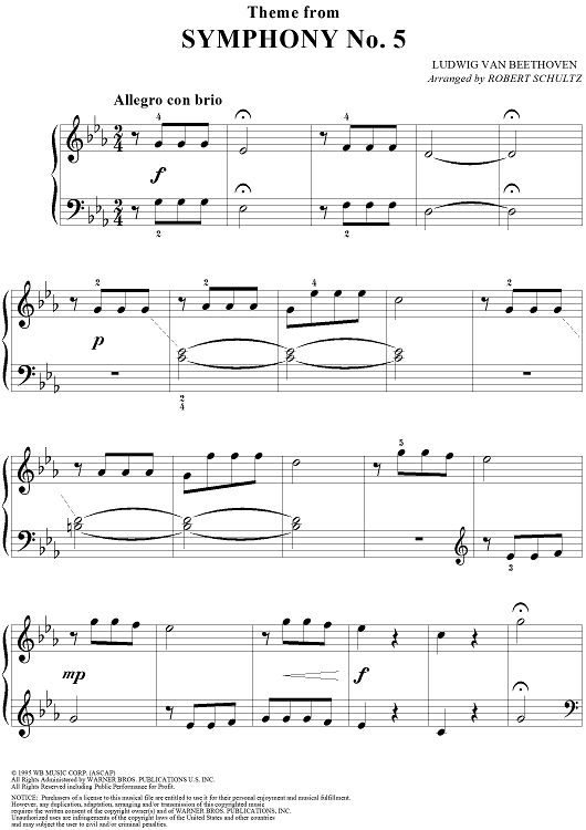 Theme from Symphony No. 5