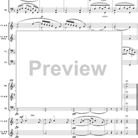 Serenade in D Minor, Op. 44, B77, Movement 2 - Score