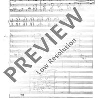 For Piano and Winds - Score
