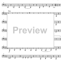 King George 1st Homage March - Tuba