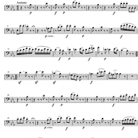 Divertimento No.12 Eb Major KV252 - Bassoon 1