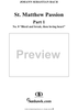 St. Matthew Passion: Part I, No. 8, "Bleed and break, thou loving heart"
