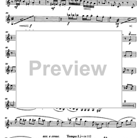 Quartet (Clarinet quartet) Op.26 - Violin