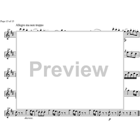 Concerto No. 4 D Major KV218 - Violin