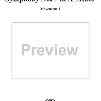 Symphony No. 7 in A Minor, Op. 42: Movt. 1