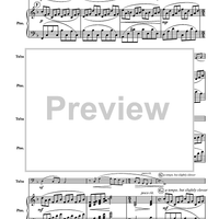 Three Romances for Susie - Piano Score