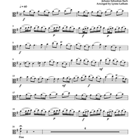 Sheep May Safely Graze - Viola