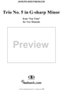 Trio No. 5 in G-sharp Minor from "Ten Trios", Op. 49, Book 1