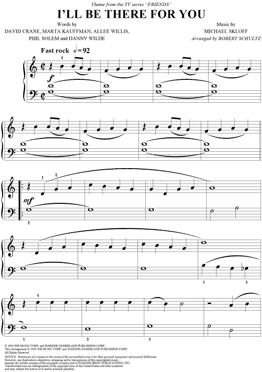 I'll Be There For You